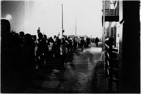 (3268) Winter 1977 UFW candlelight march in Chicago, Illinois (3268) Winter 1977 UFW candlelight march in Chicago, Illinois